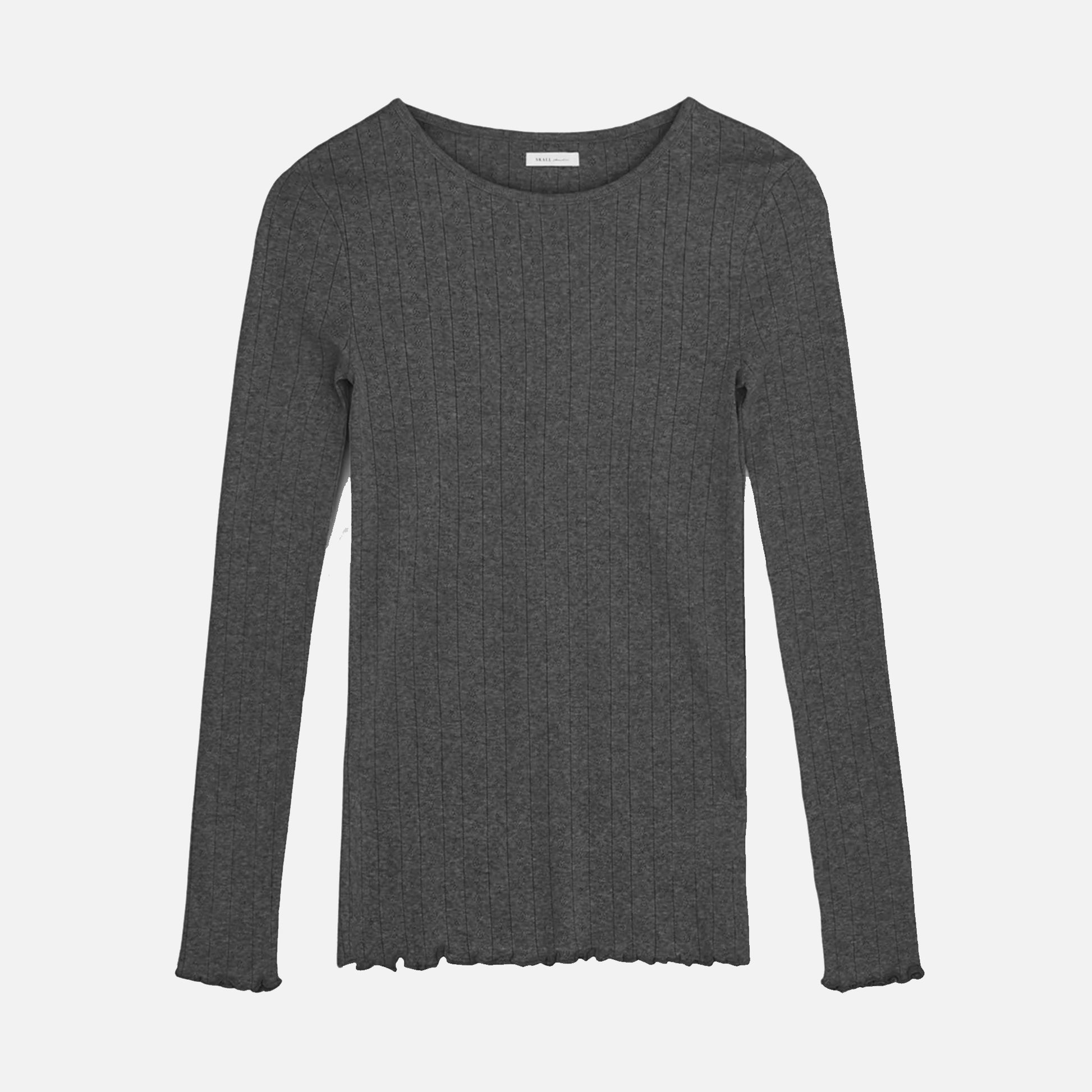 Edie Blouse Dark Gray Melange