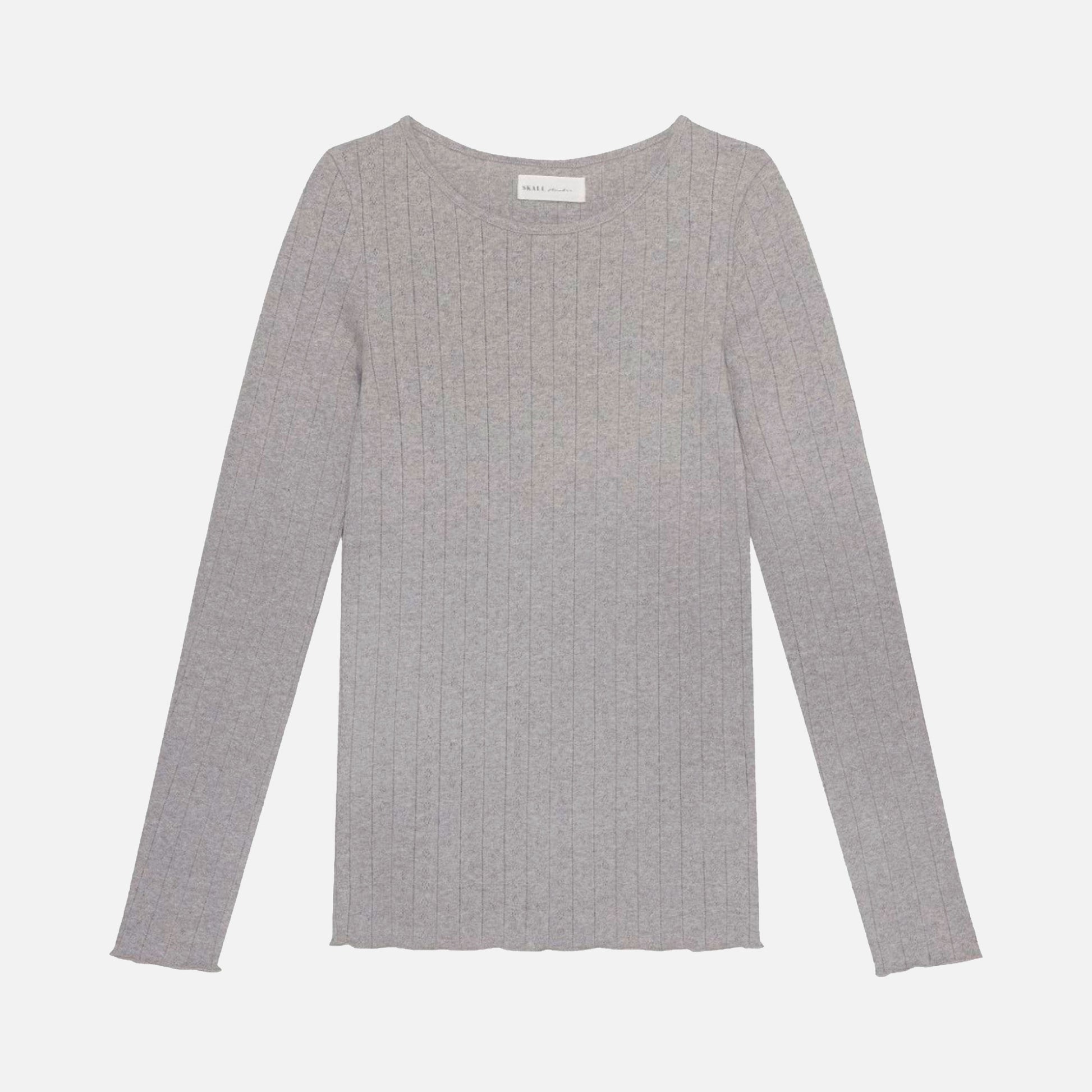 Edie Blouse Gray Melange