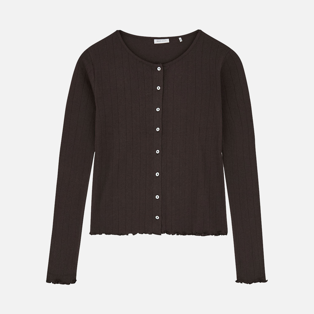 Edie Cardigan Dark Brown