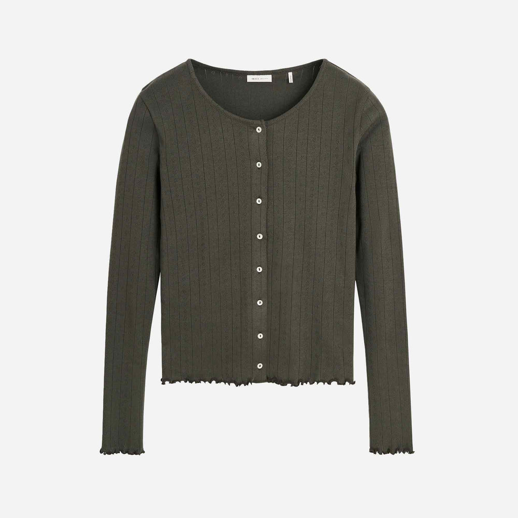 Edie Cardigan Dark Green