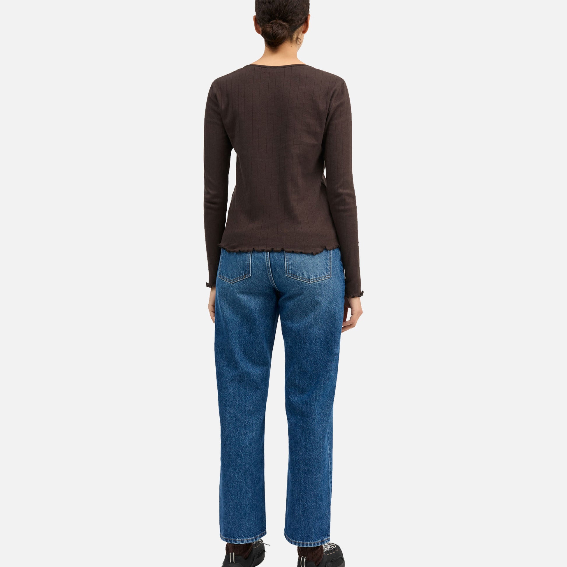 Edie Cardigan Dark Brown