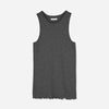 Edie Tank Top Dark Grey Melange