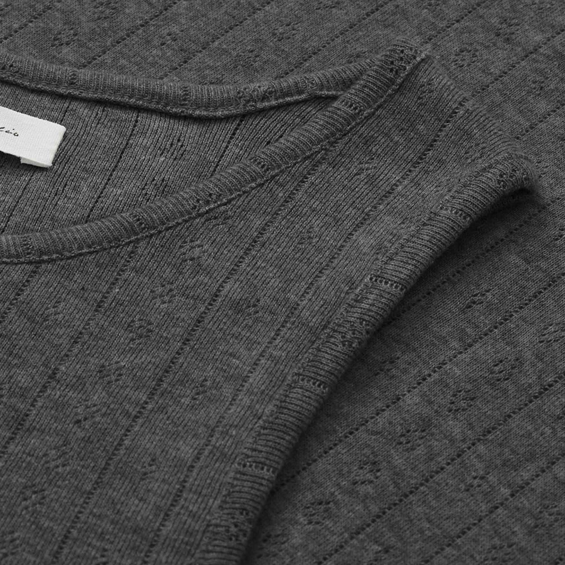 Edie Tank Top Dark Grey Melange