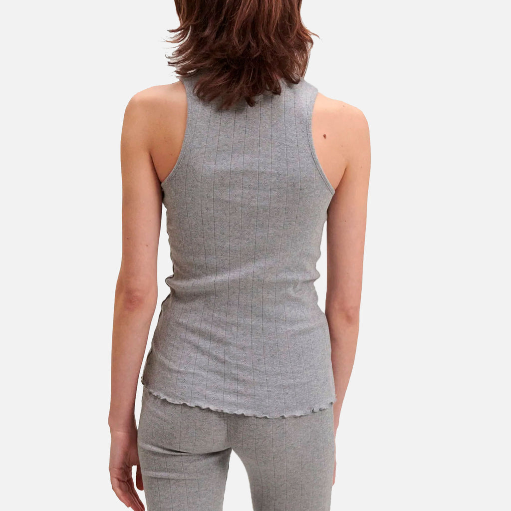 Edie Tank Top Gray Melange