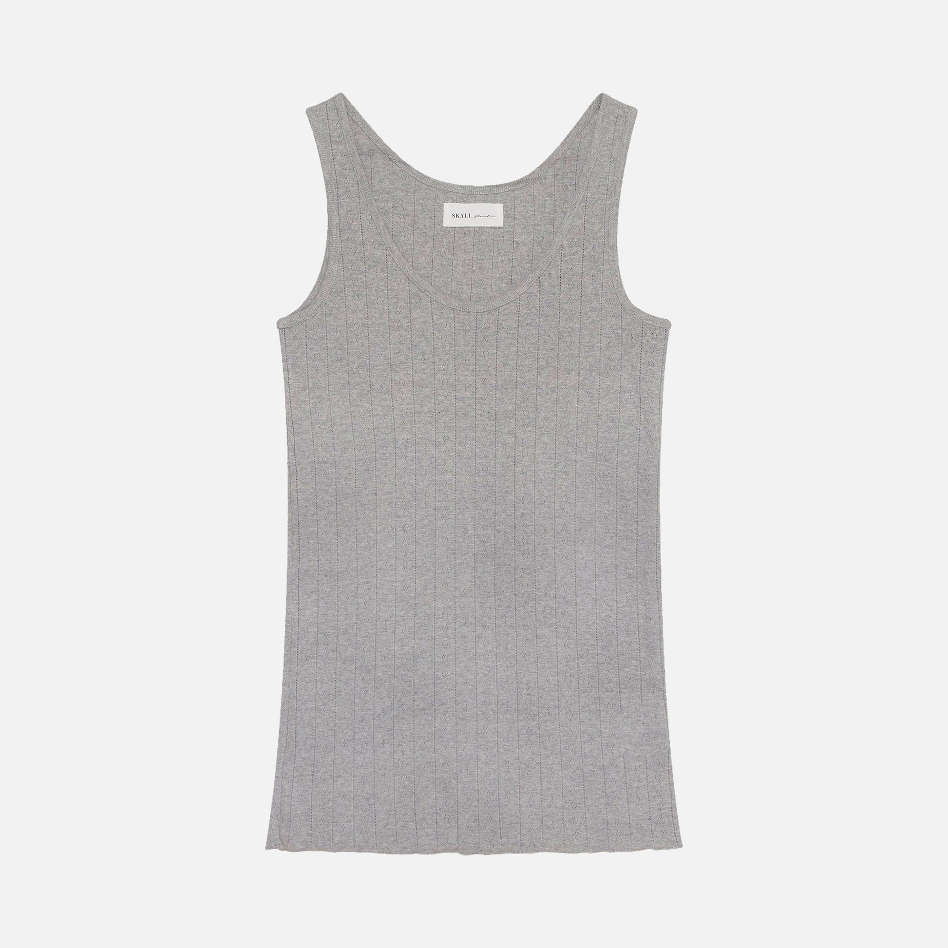 Edie Tank Top Grey Melange