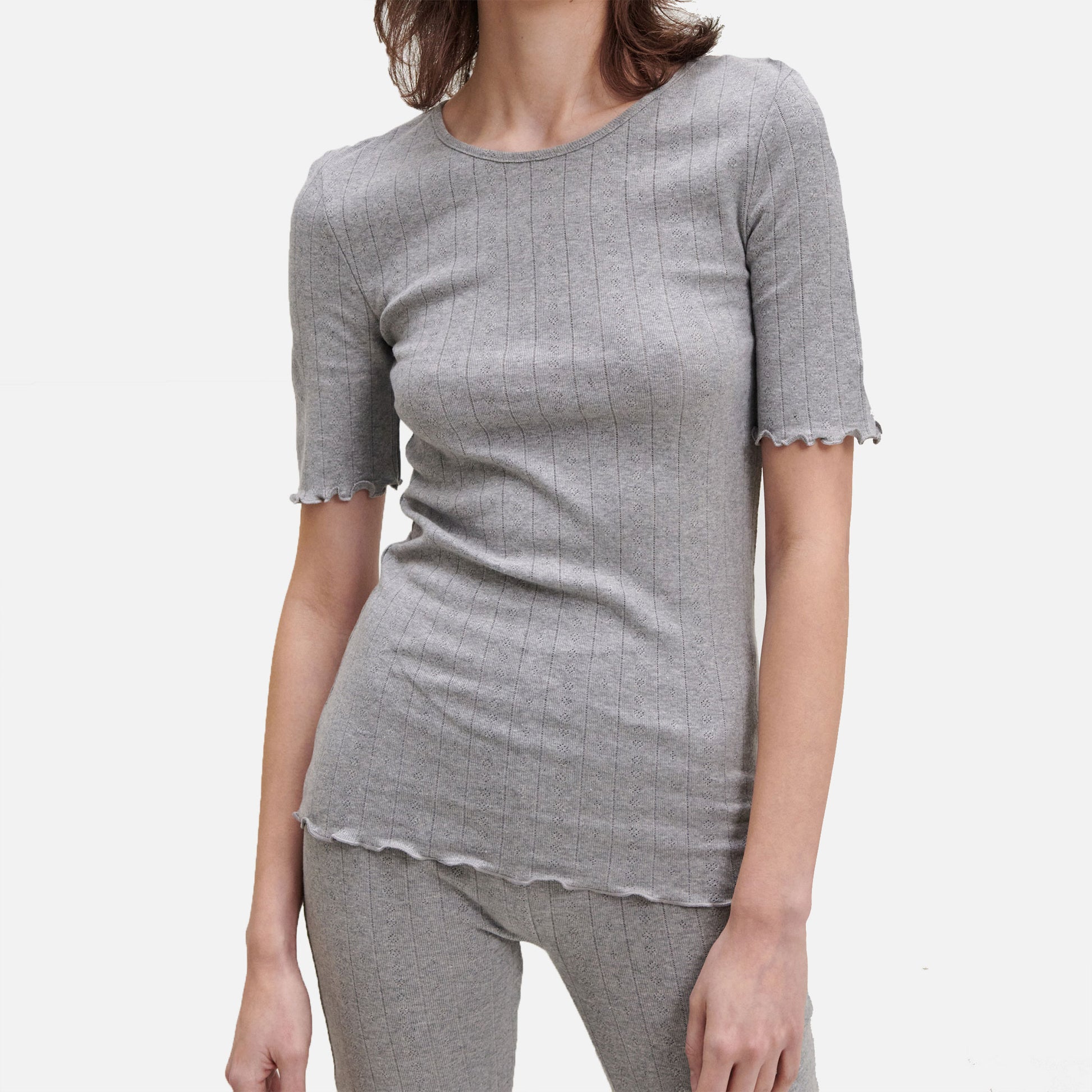 Edie Tee Gray Melange