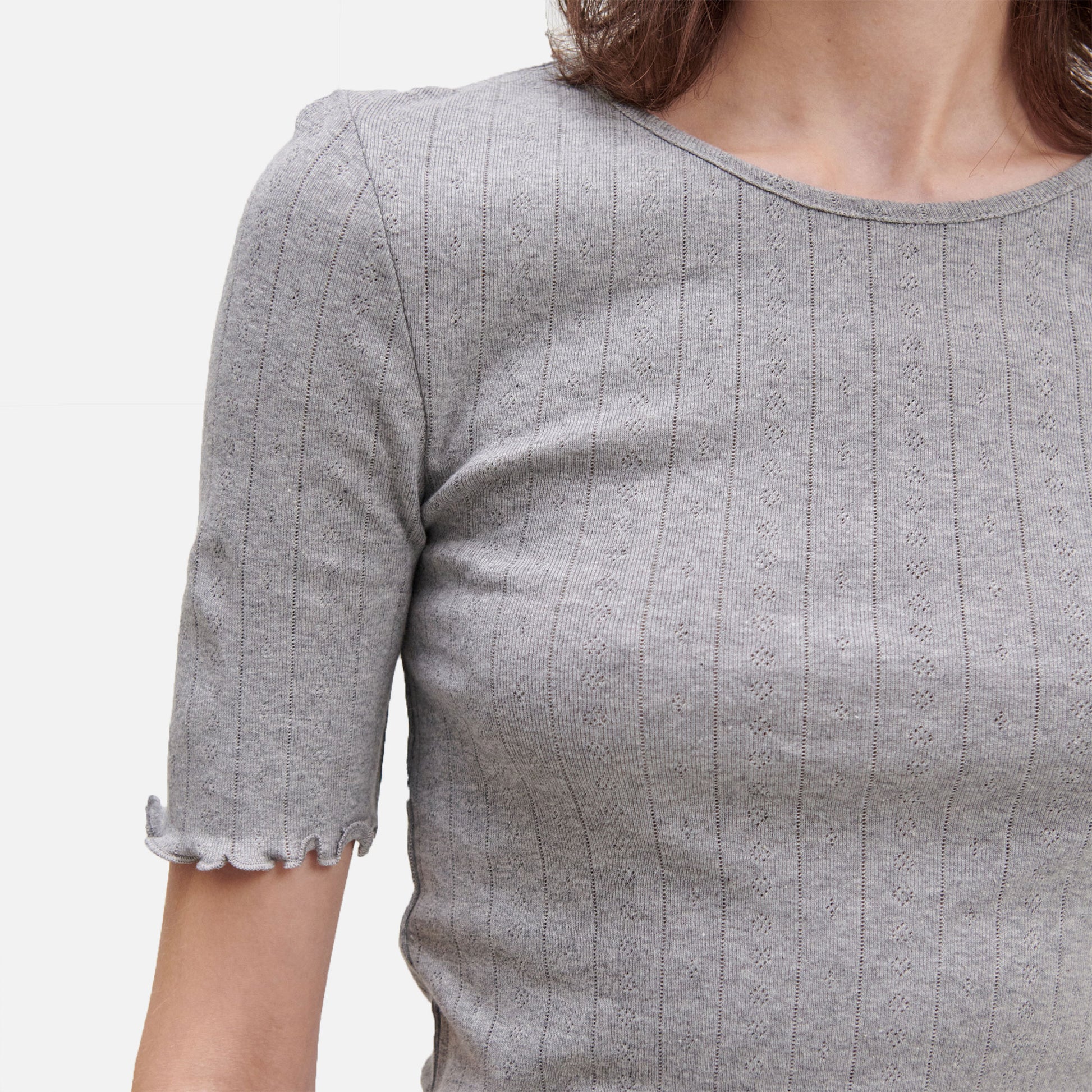 Edie Tee Gray Melange