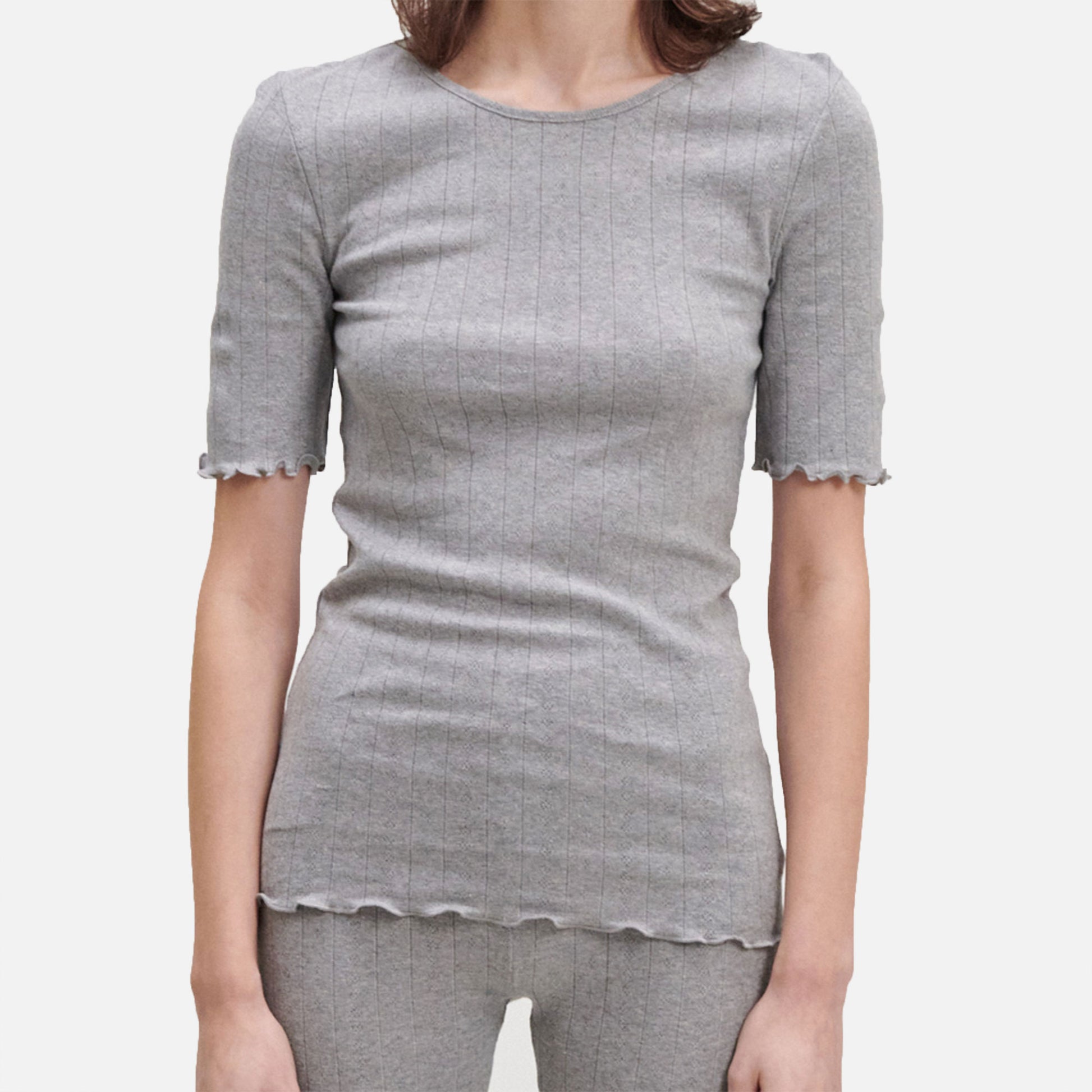 Edie Tee Gray Melange