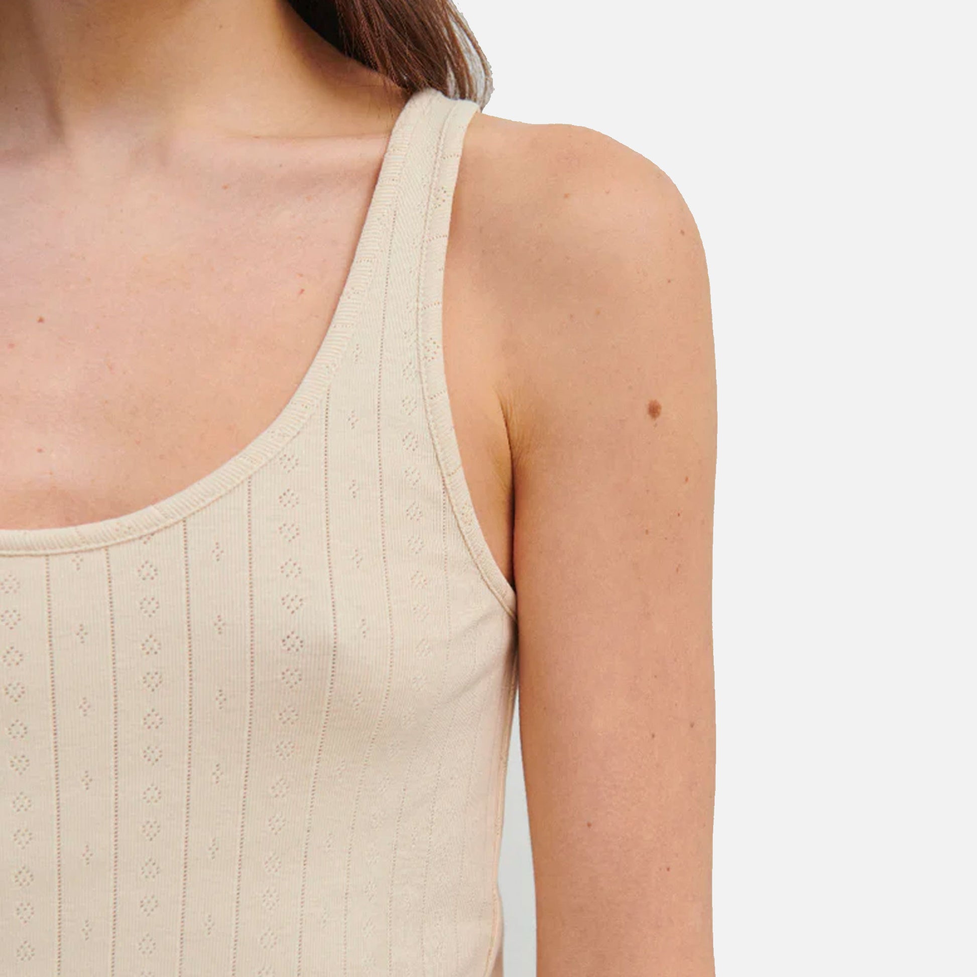 Edie Top Light Beige