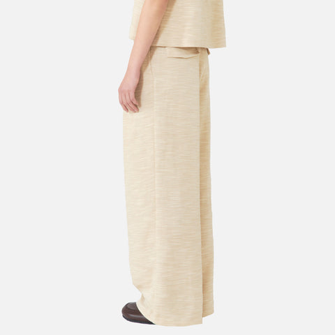 Eileen Pants Beige Weave