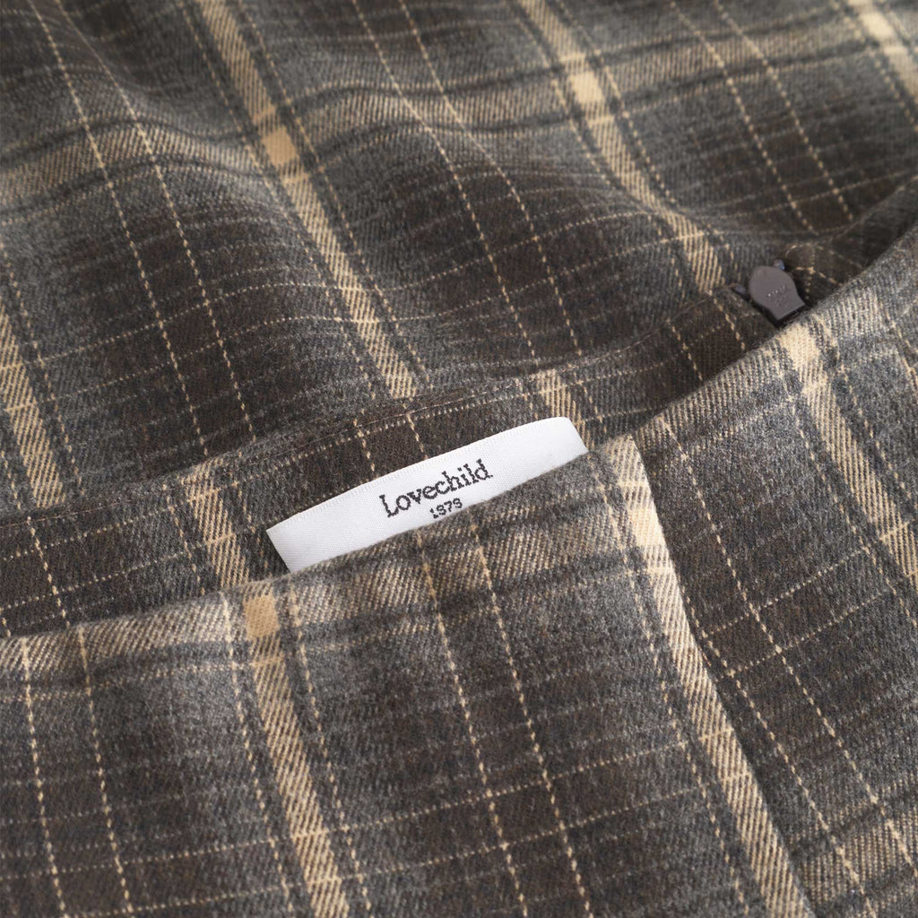 Elaine Skirt Green Multi Check