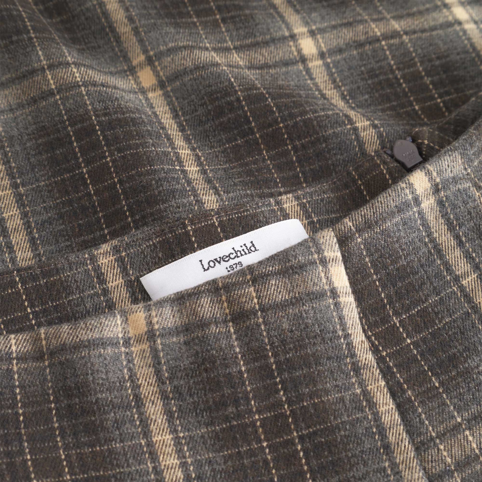 Elaine Skirt Green Multi Check