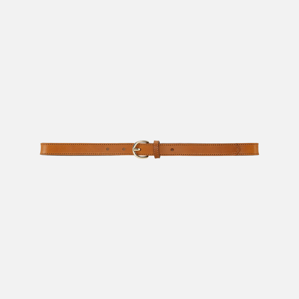 Elin Belt Cognac/Gold