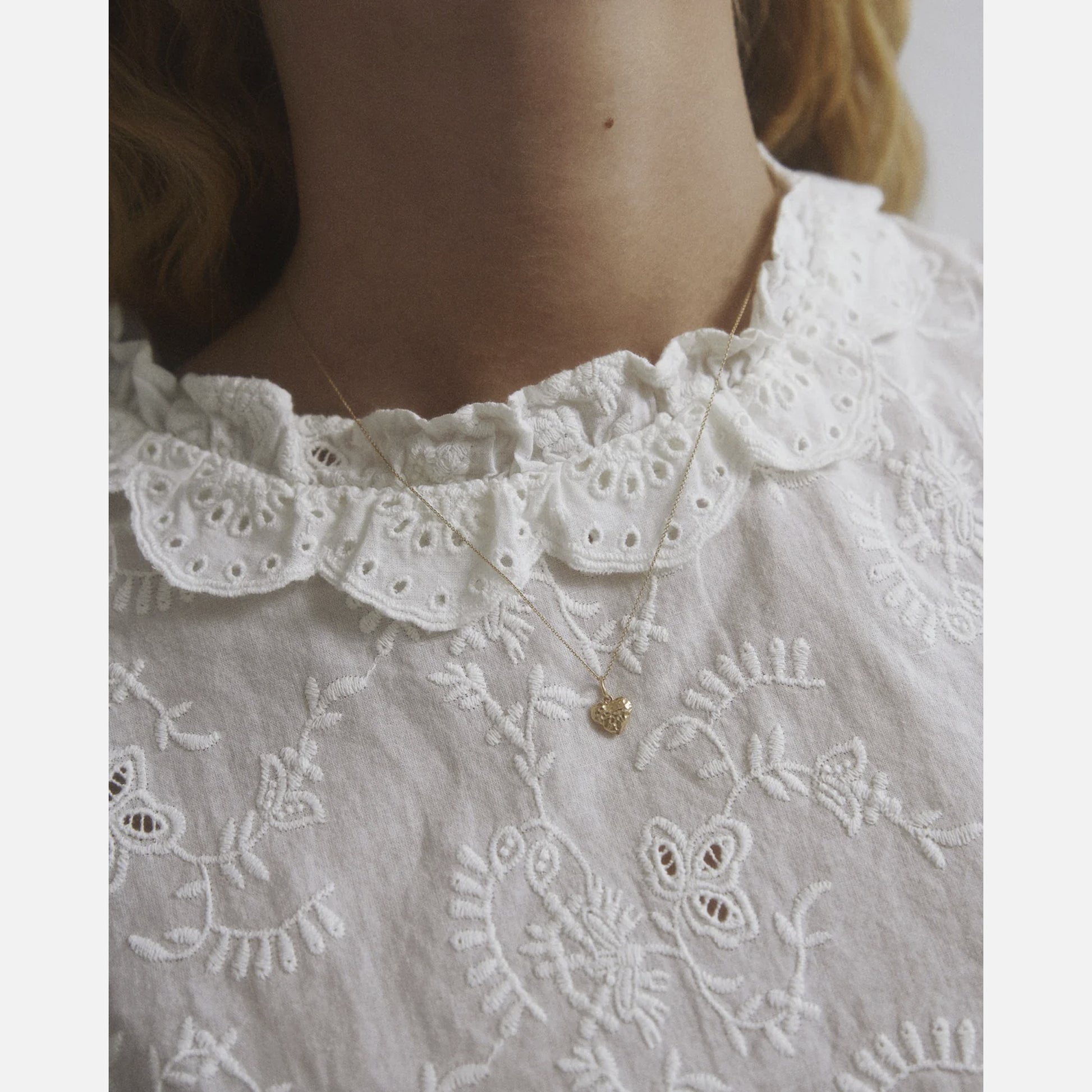 Elina Solid Gold 14 ct. Necklace