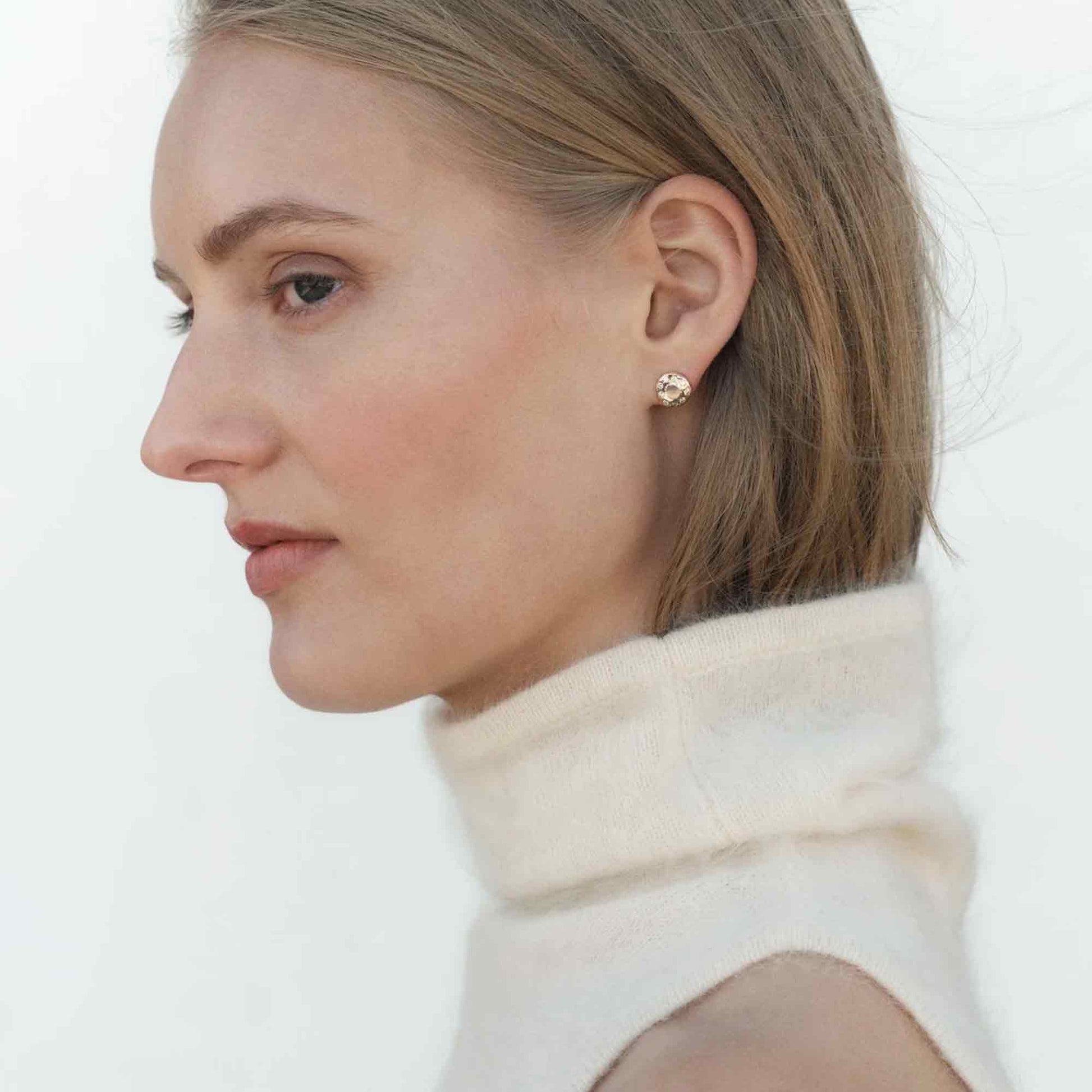 Elinor Earring Solid Gold