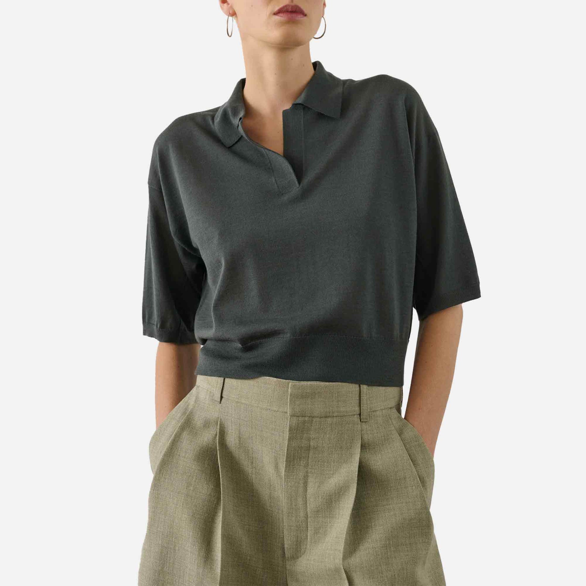 Elton Pullover Gris/Bleu