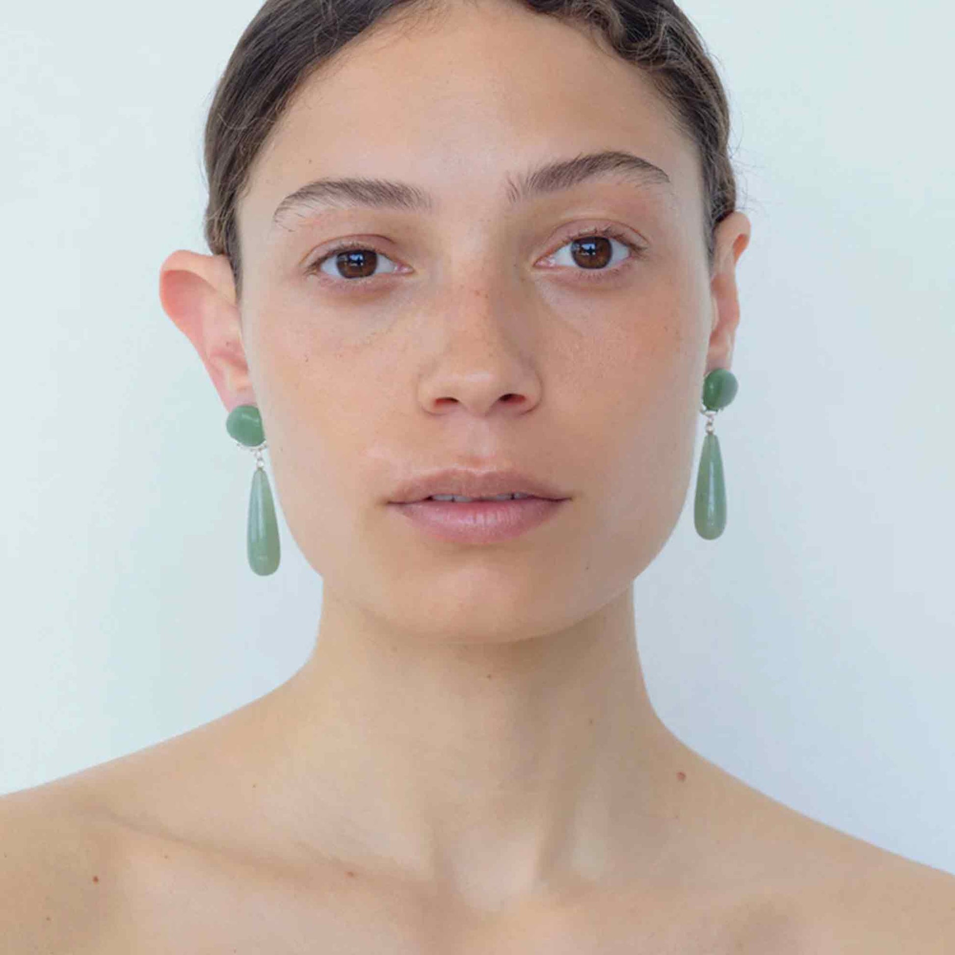 Embleme Grande Aventurine Earrings