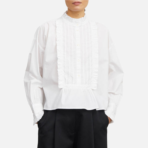 Emilia Blouse Optic White