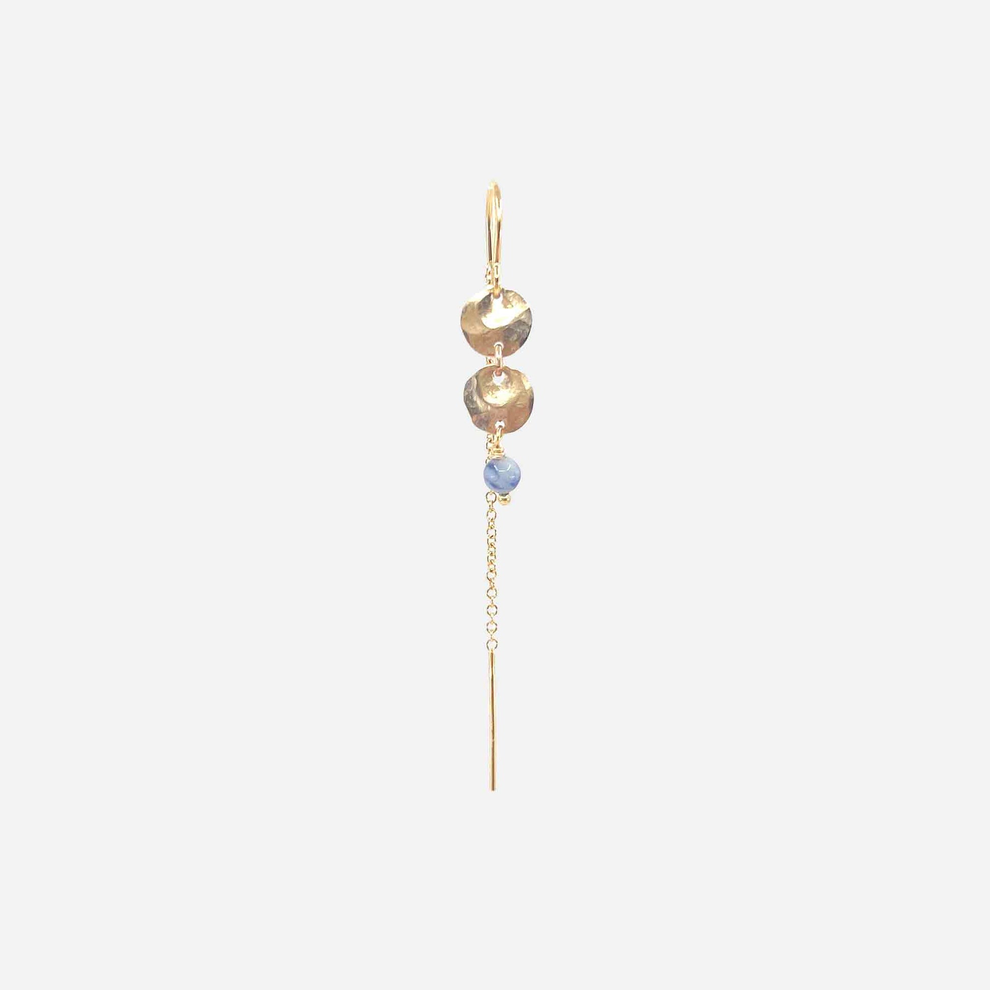 Emilia Earring Blue Aventurin