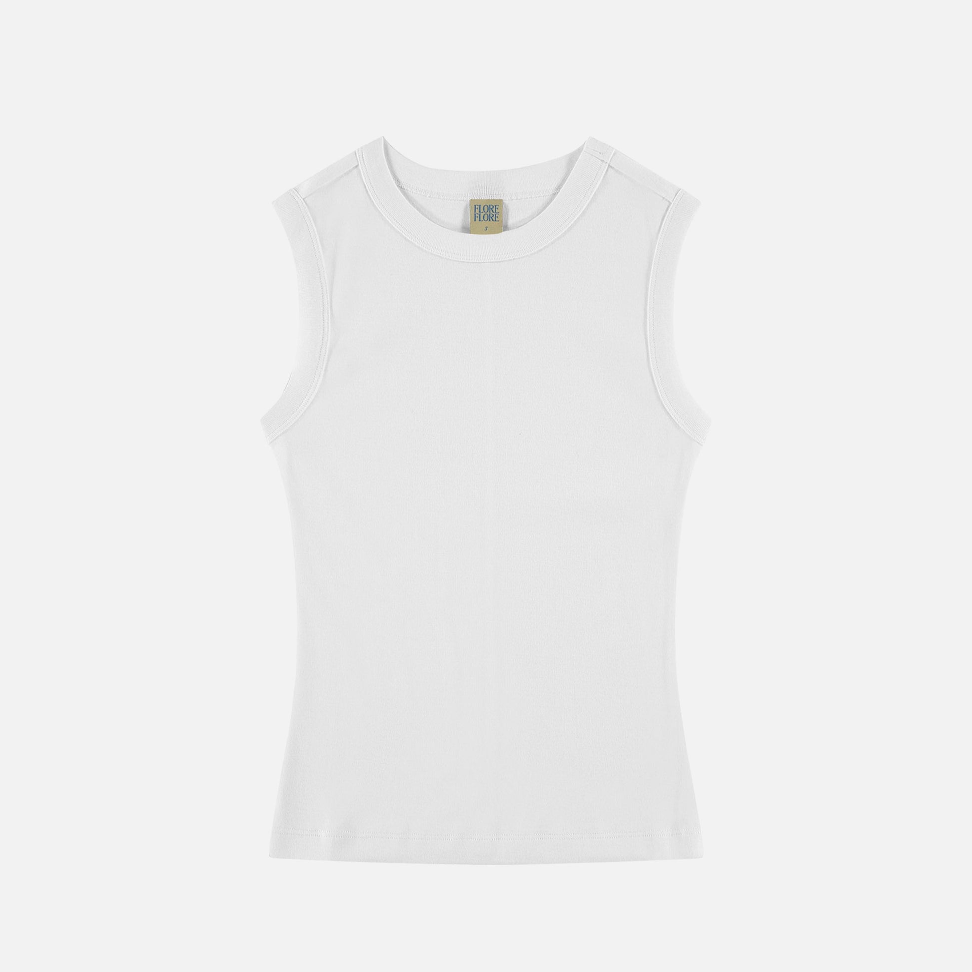 Esmé Tank Top White
