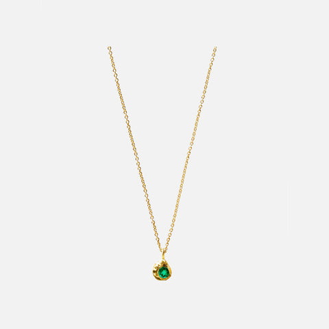 Evie #10 Emerald Necklace
