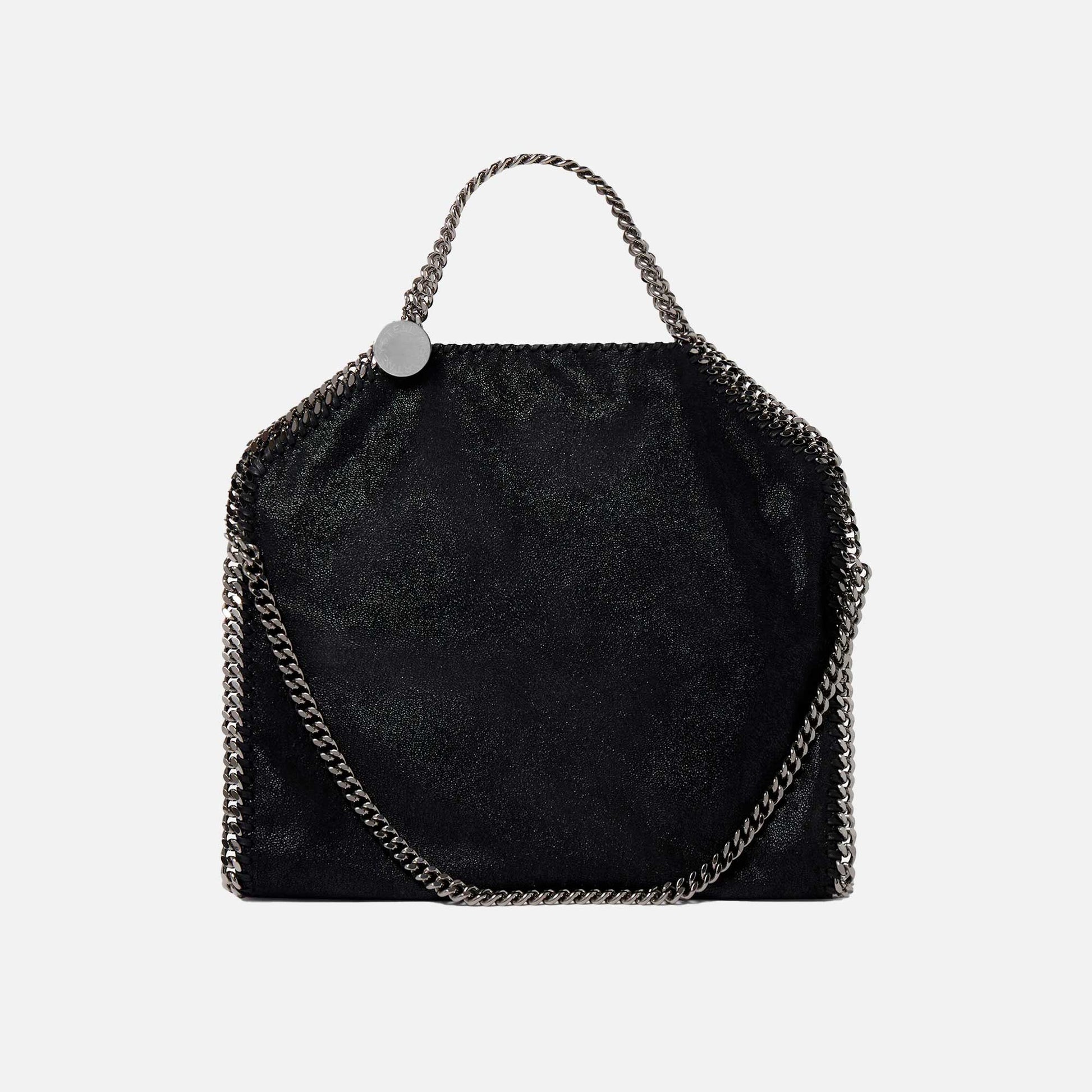 Falabella Fold-Over Tote Bag Black