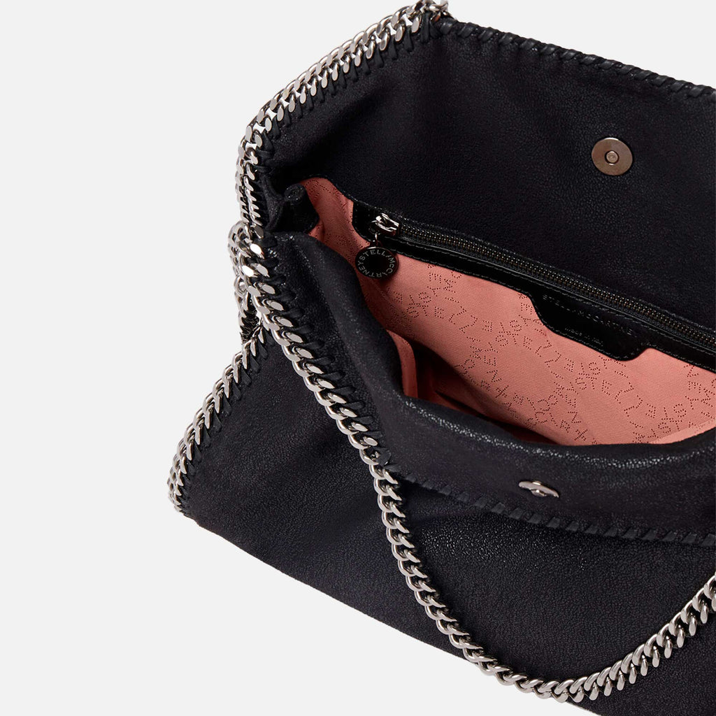 Falabella Fold-Over Tote Bag Black