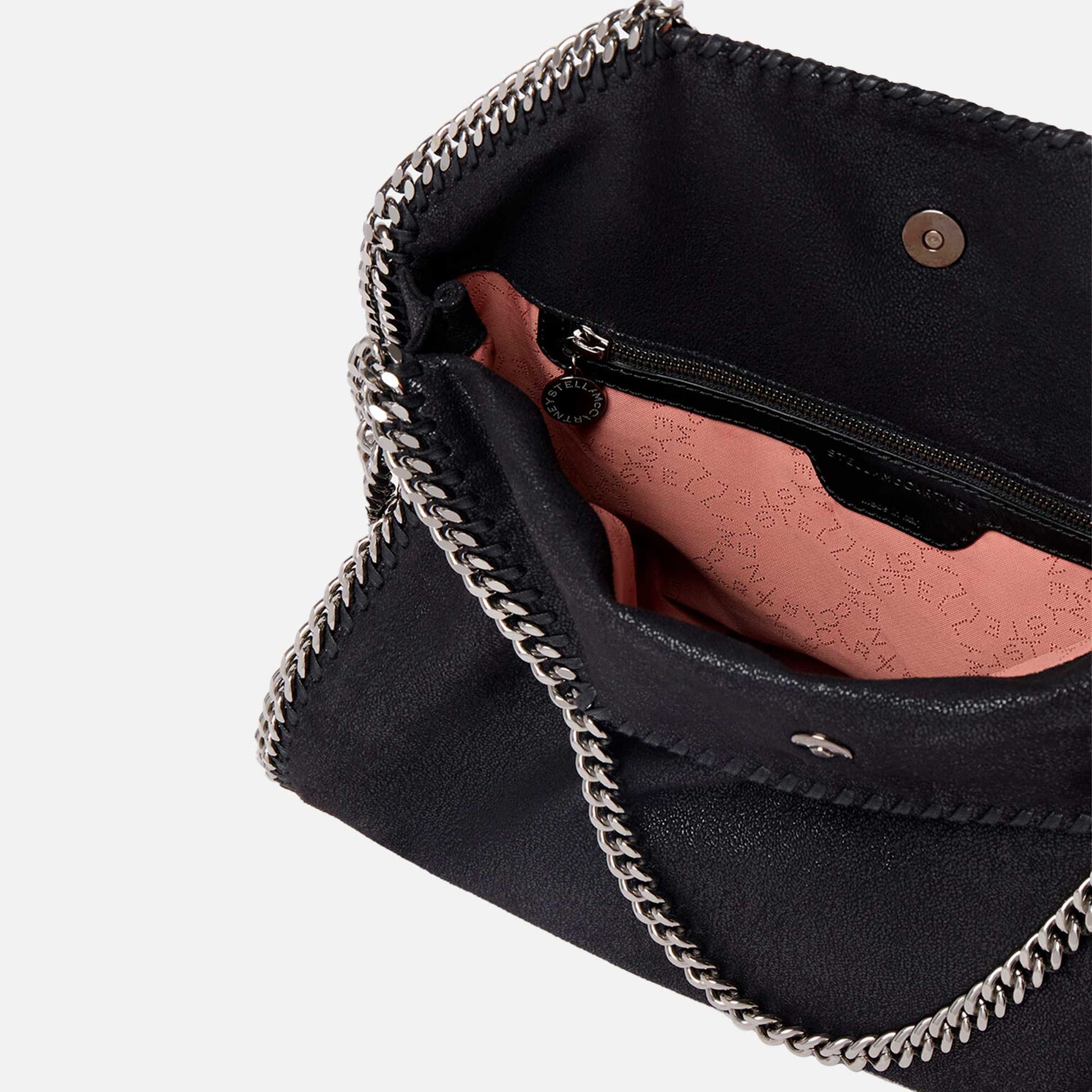 Falabella Fold-Over Tote Bag Black