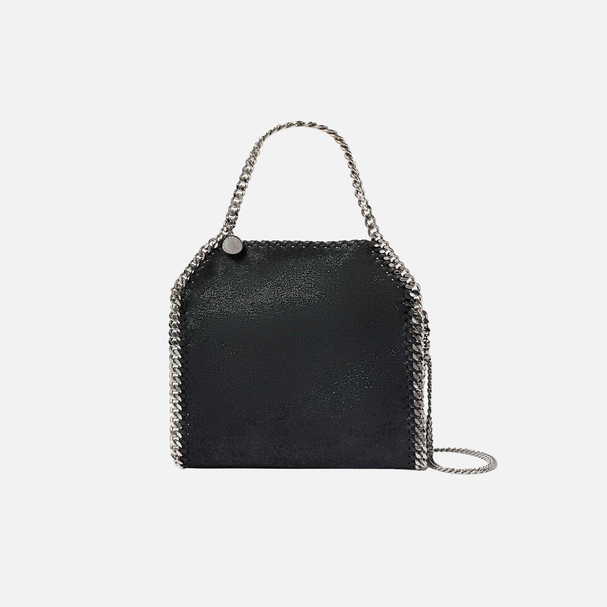 Falabella Mini Tote Bag Black