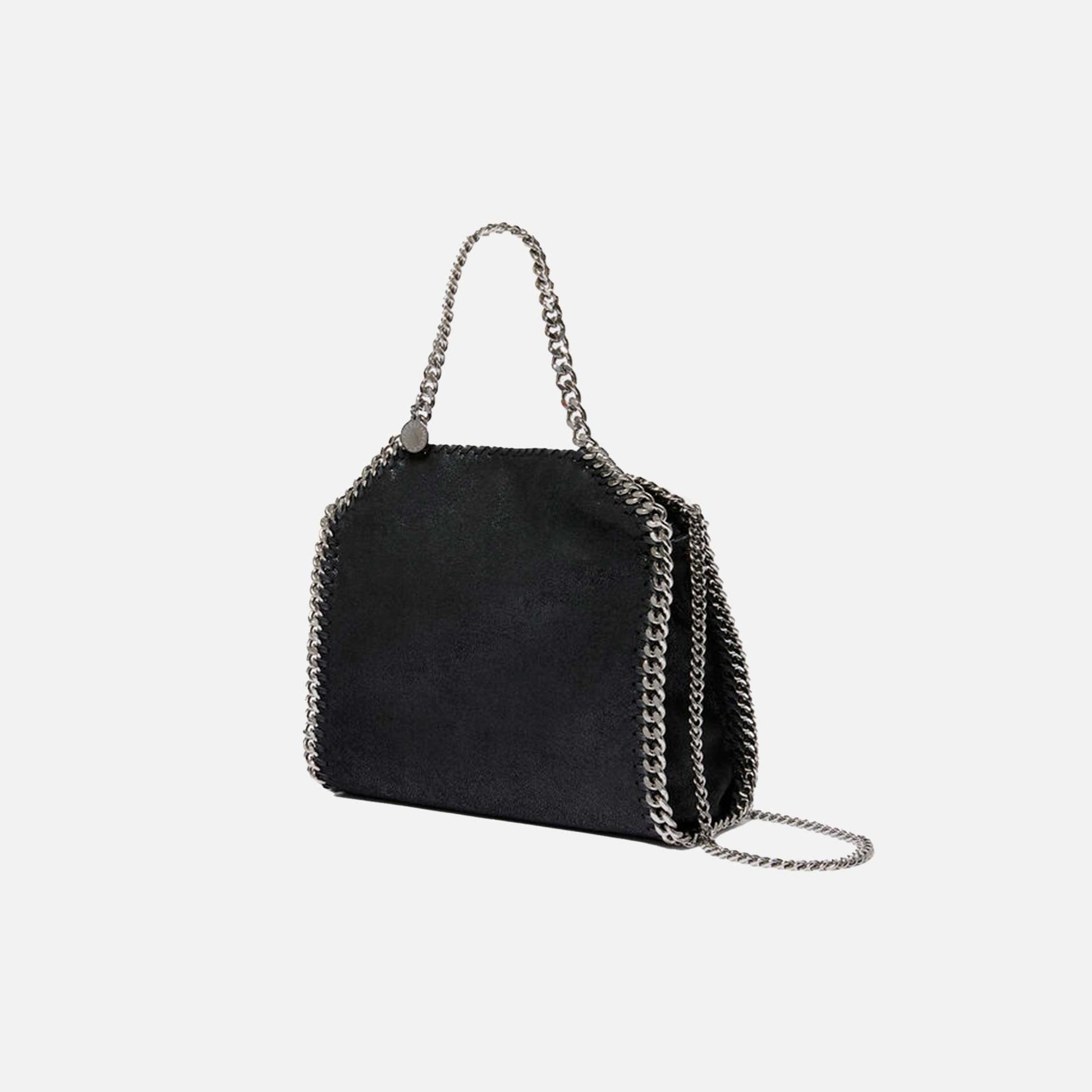 Falabella Mini Tote Bag Black