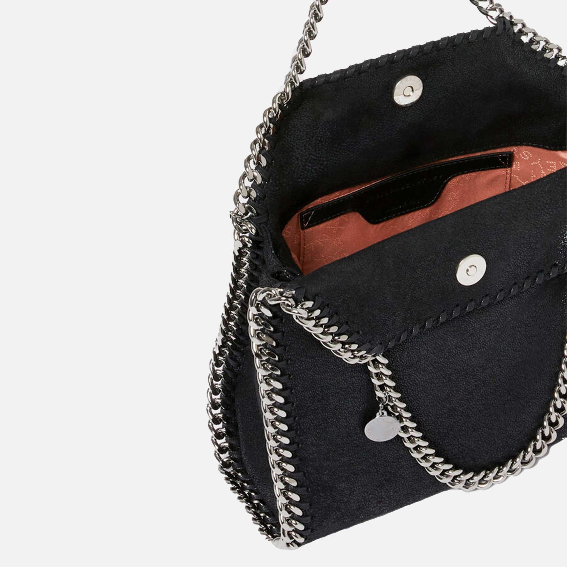 Falabella Mini Tote Bag Black