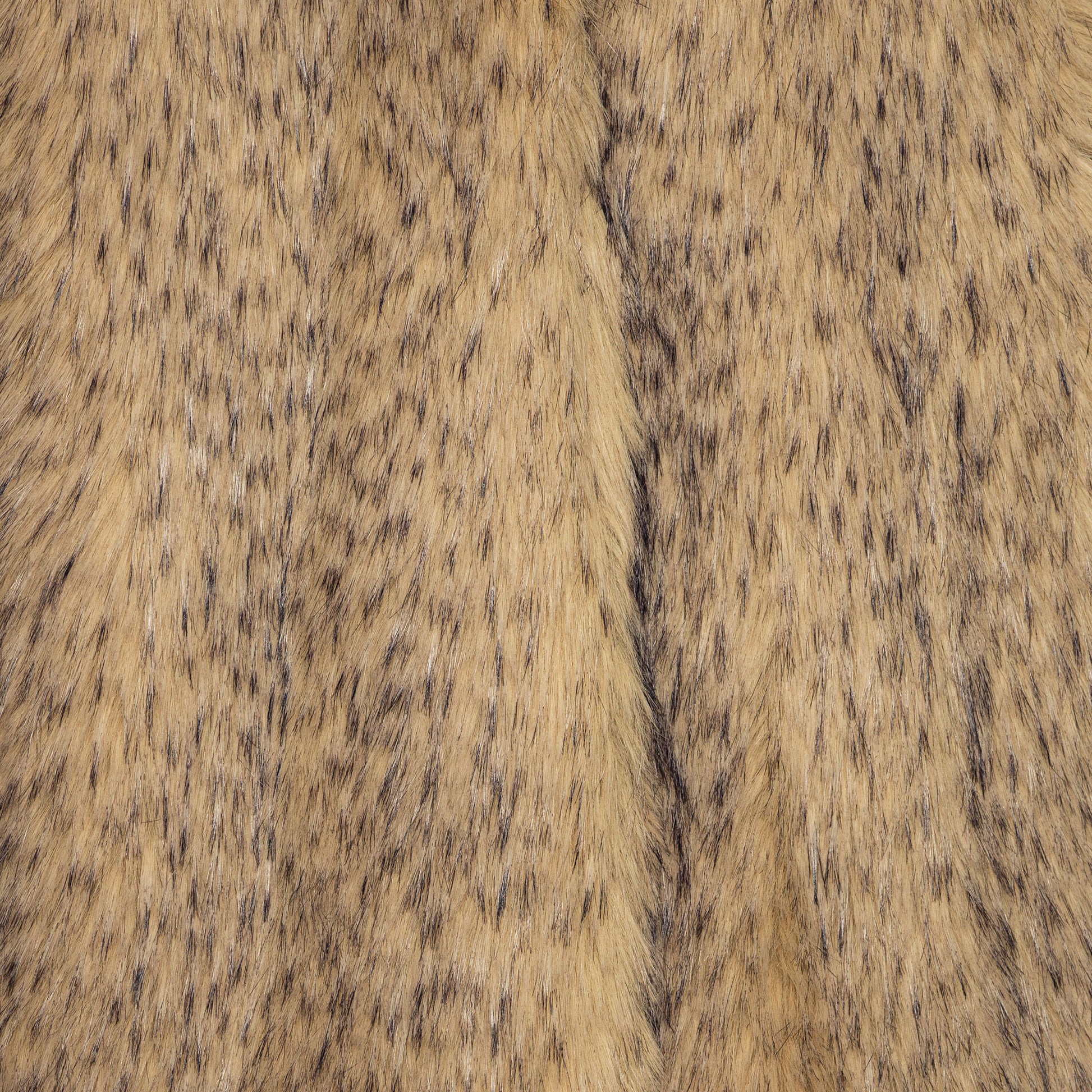 Faux Fur Long Coat Nougat