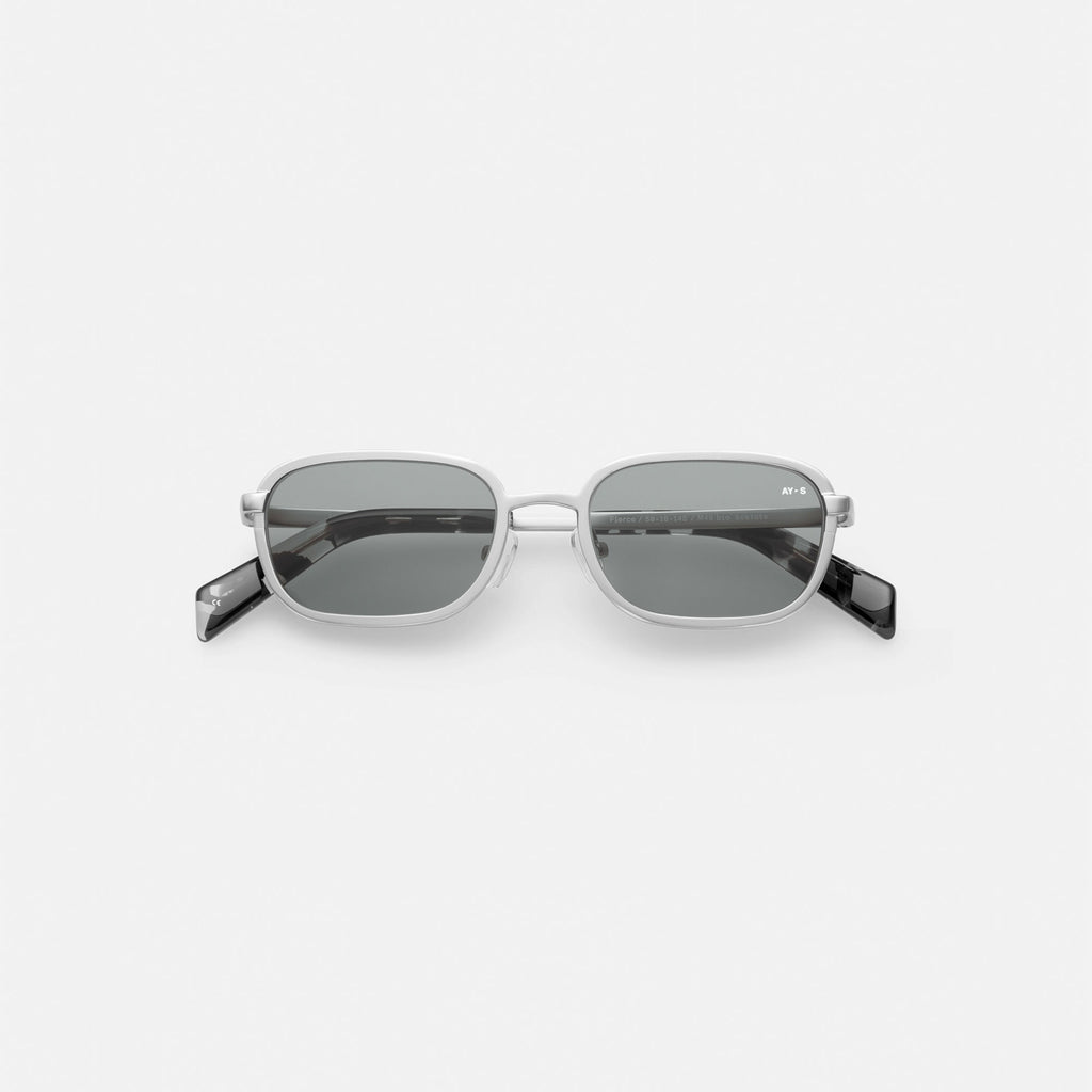 Fierce Sunglasses Shiny Silver