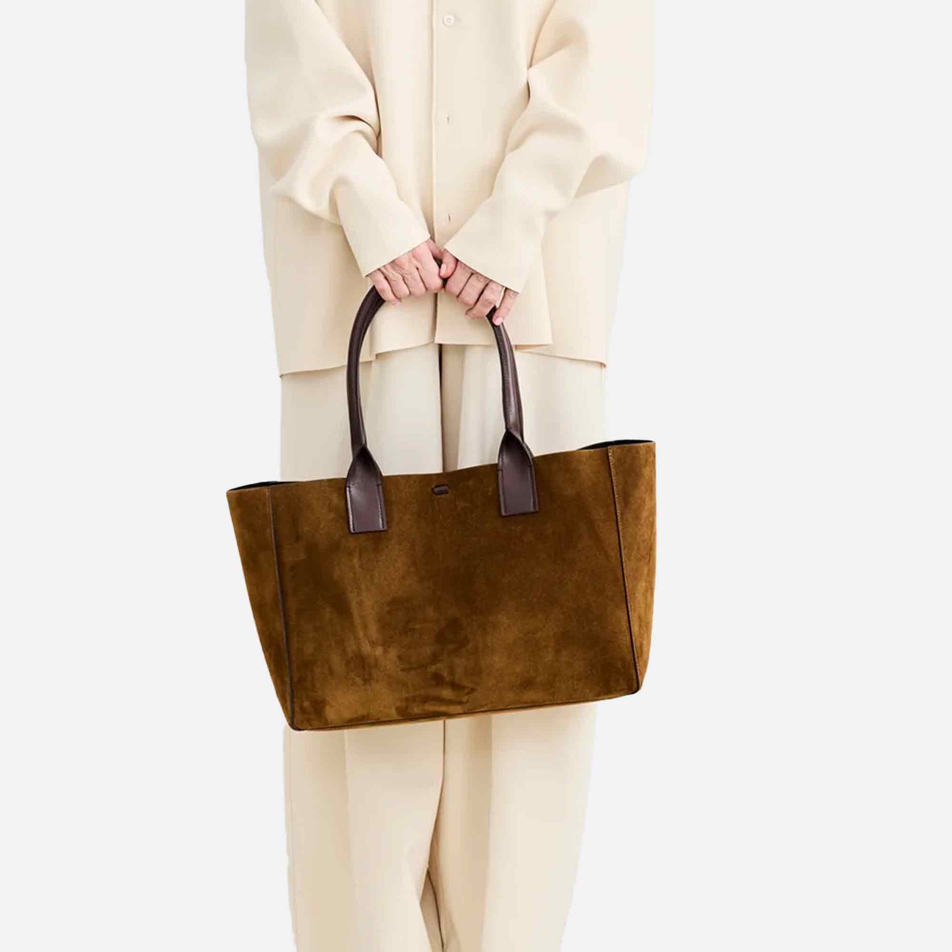 Filippo Work Bag Mix Brandy/Dark Brown