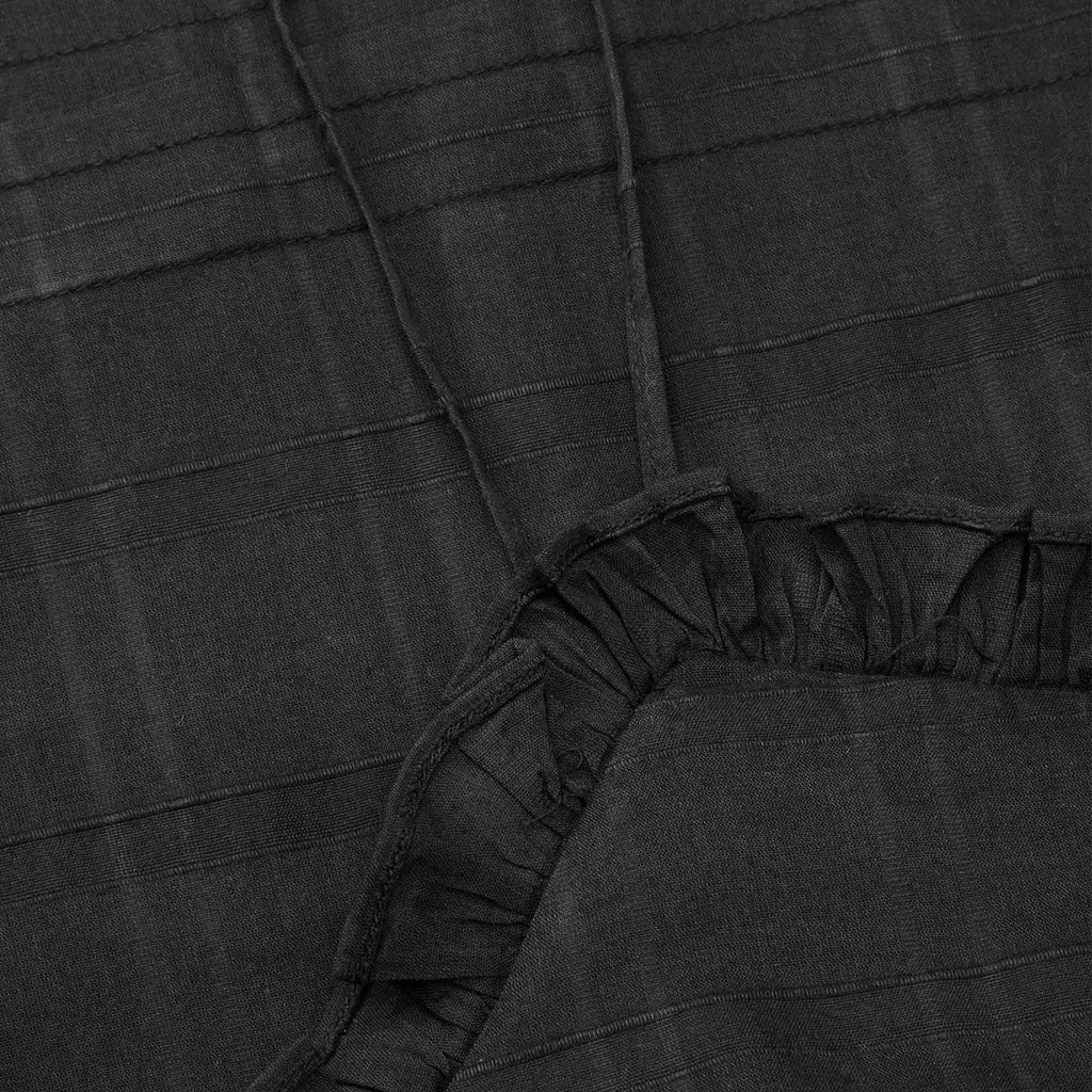 Fiore Strap Dress Black