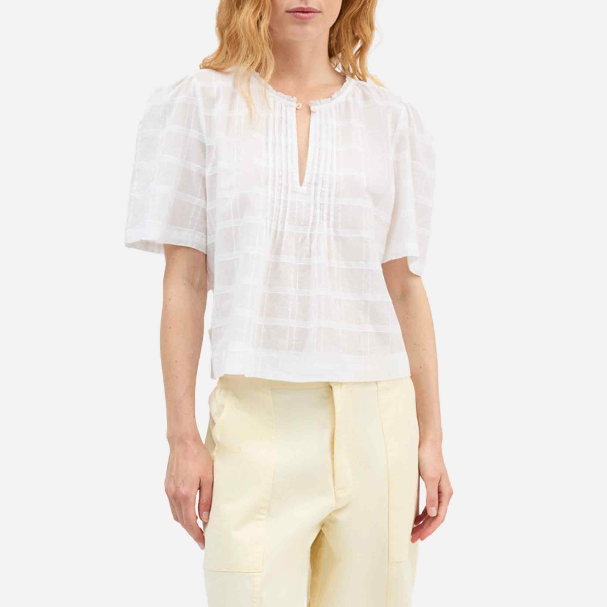 Fiore Blouse Optic White