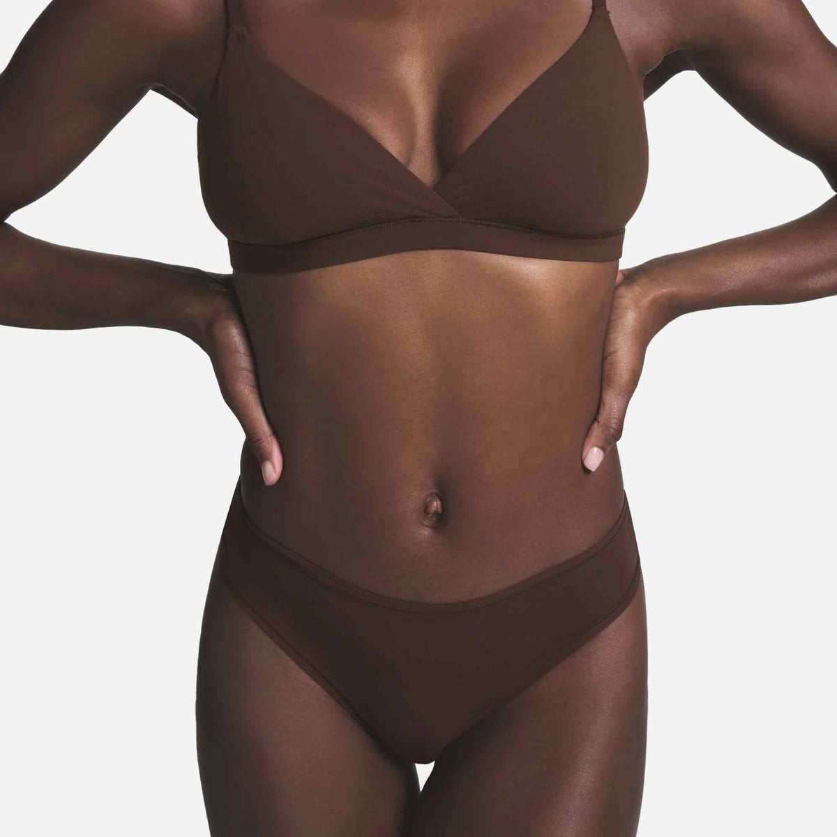 Fits Everybody Cheeky Brief Cocoa