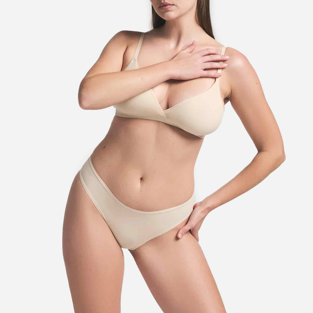 Fits Everybody Cheeky Brief Sand