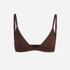 Fits Everybody Triangle Bralette Cocoa