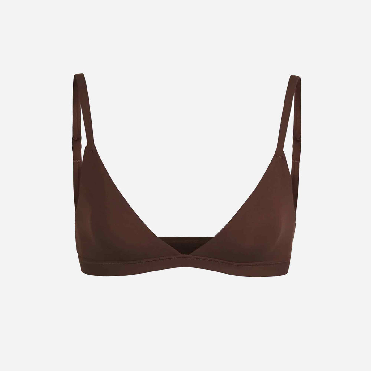 Fits Everybody Triangle Bralette Cocoa