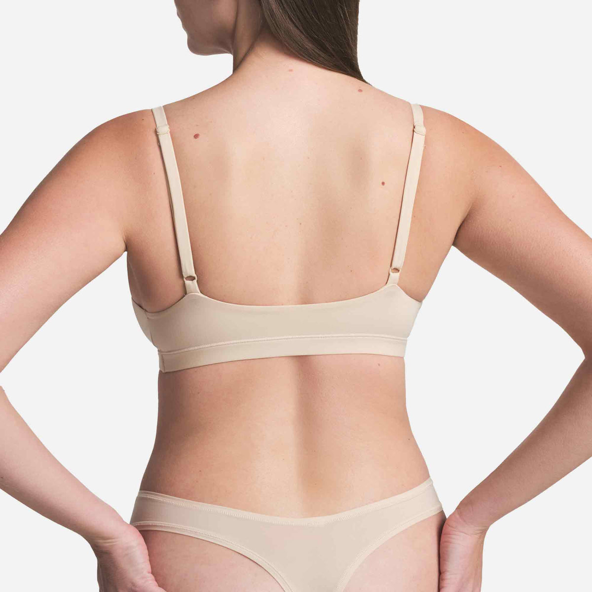 Fits Everybody Triangle Bralette Sand