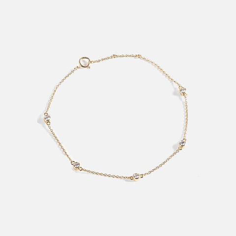 Five Diamond Bracelet