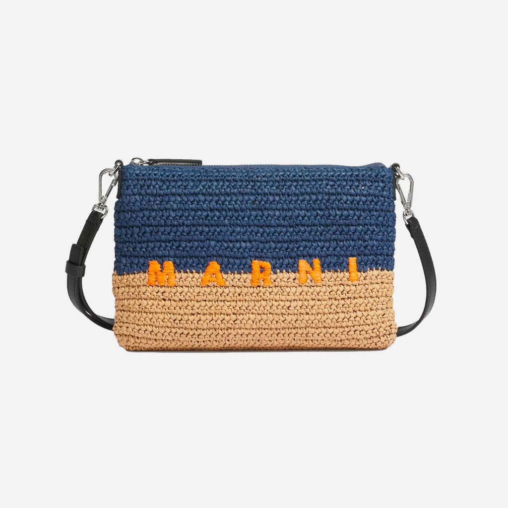 Flat Pochette Bluette/Pompeii/Carrot