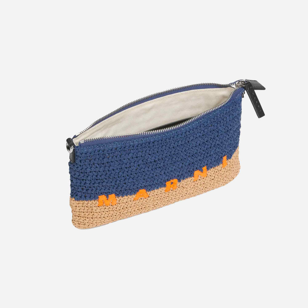 Flat Pochette Bluette/Pompeii/Carrot