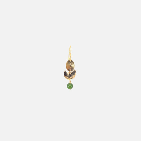 Flavia Earring Green Jade