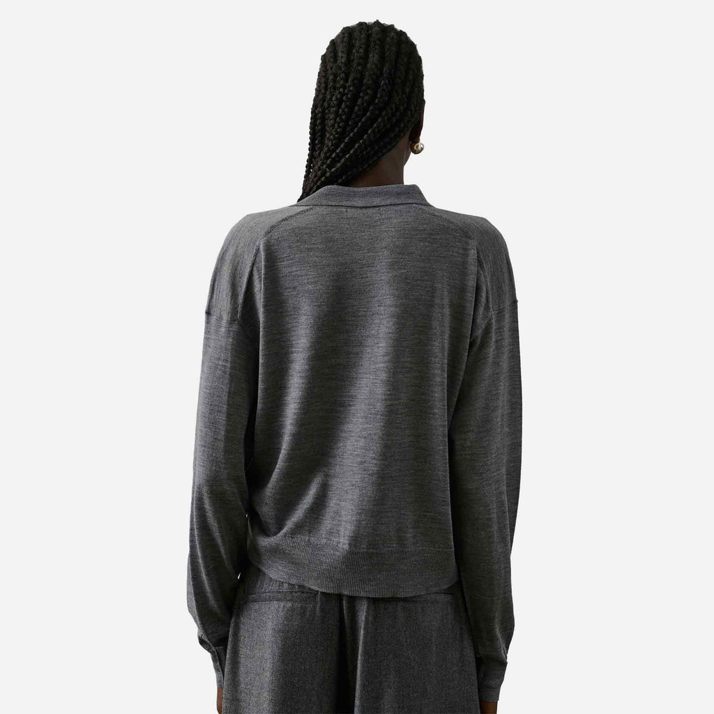 Fleming Knit Gris Chine