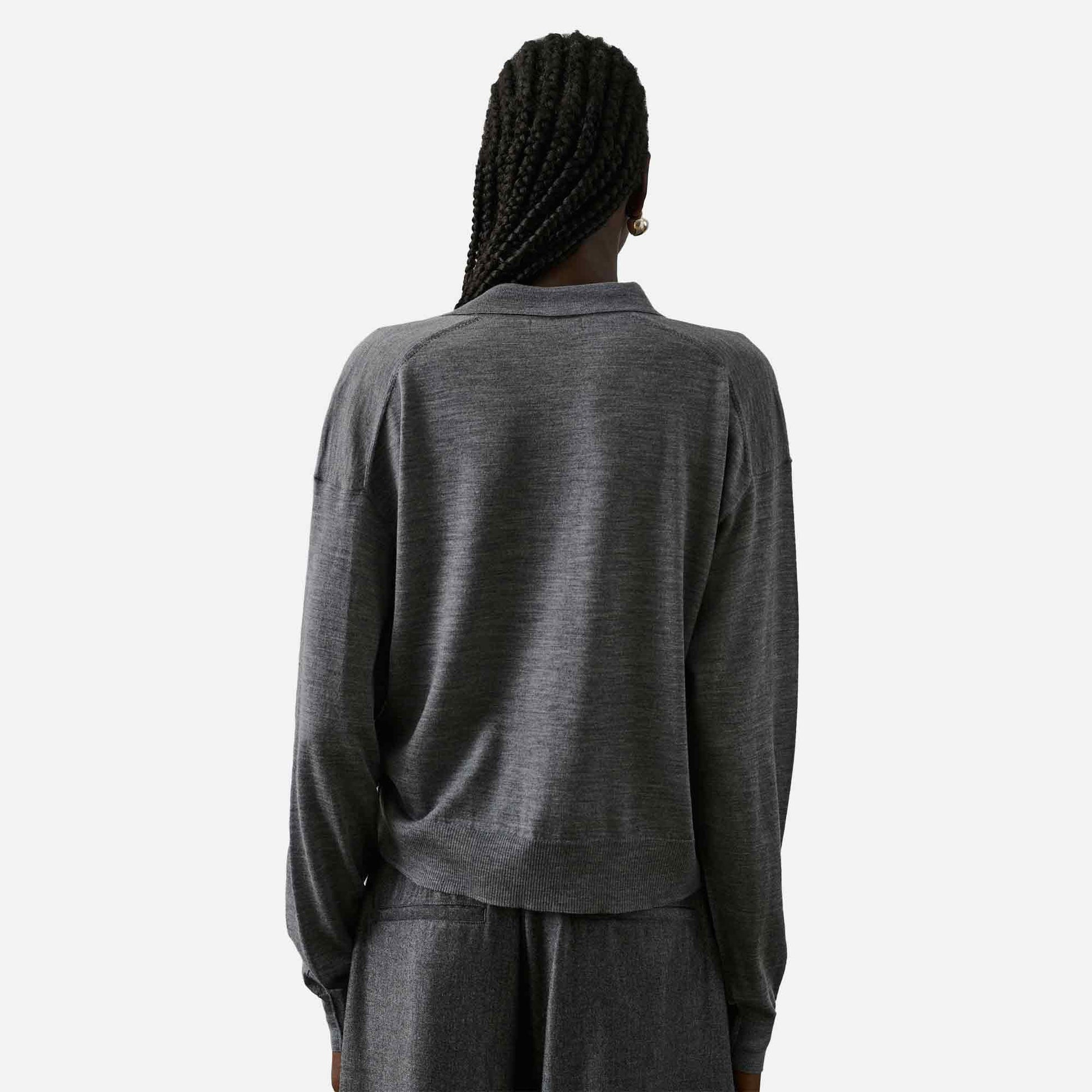 Fleming Knit Gris Chine