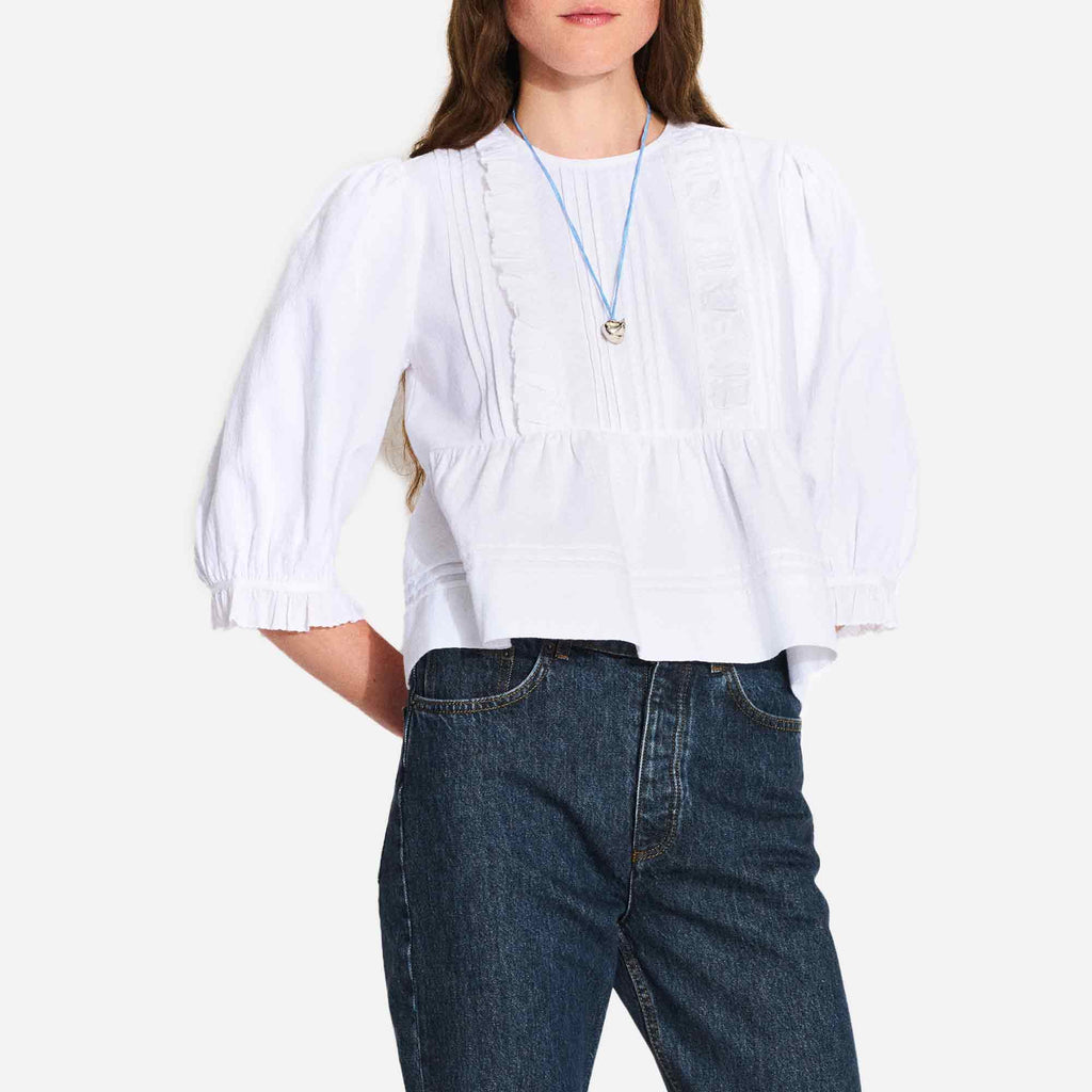 Florentia Blouse Optic White