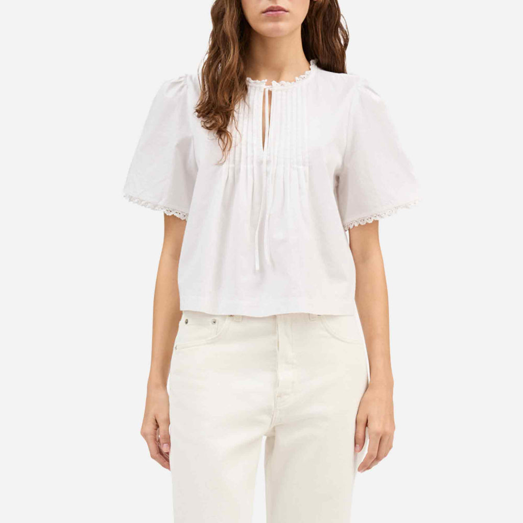 Freesia Blouse Optic White