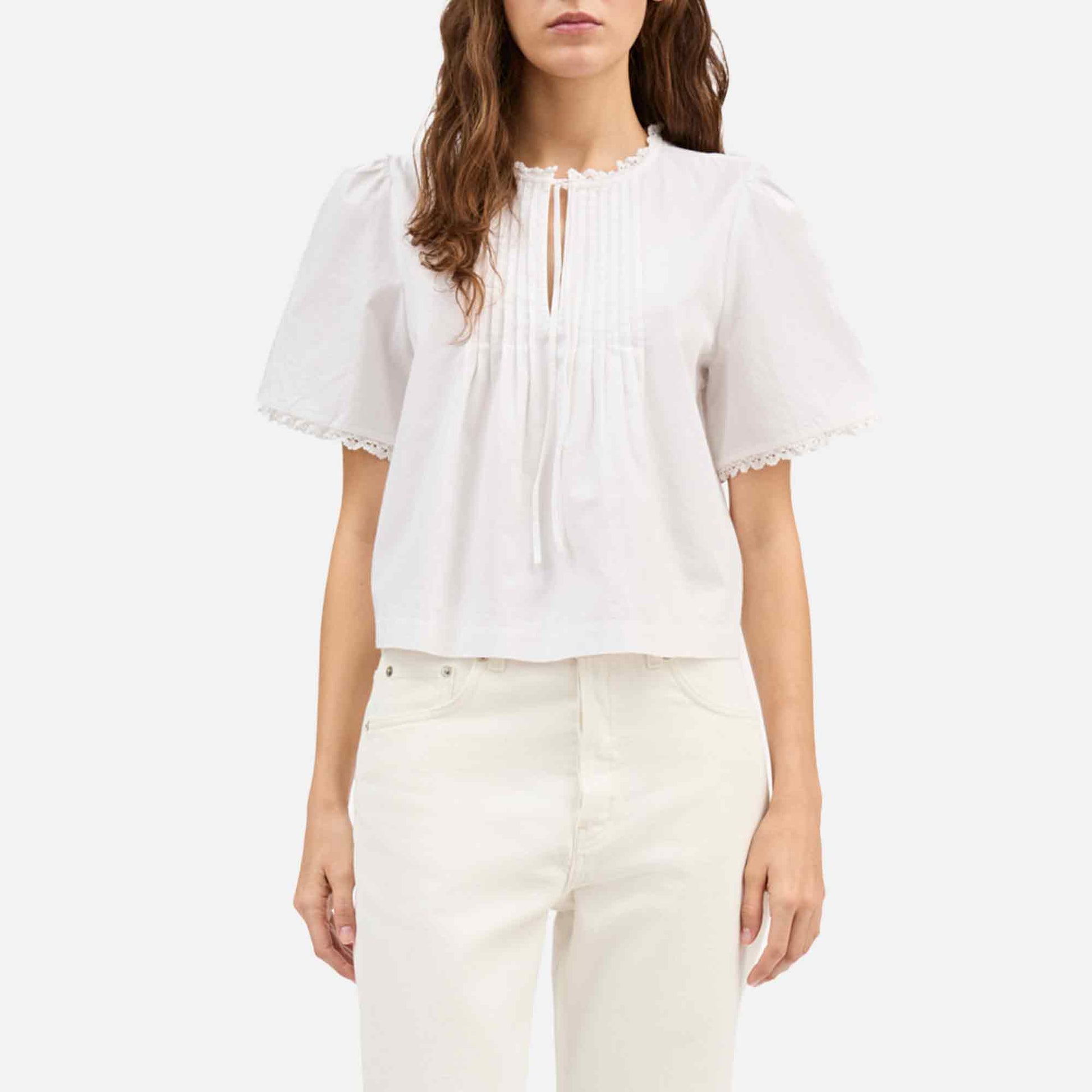 Freesia Blouse Optic White